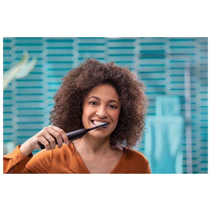 Philips HX9911-09 Sonicare DiamondClean 9000 Spazzolino elettrico sonico 4 modalita' autonomia 2 settimane colore Nero