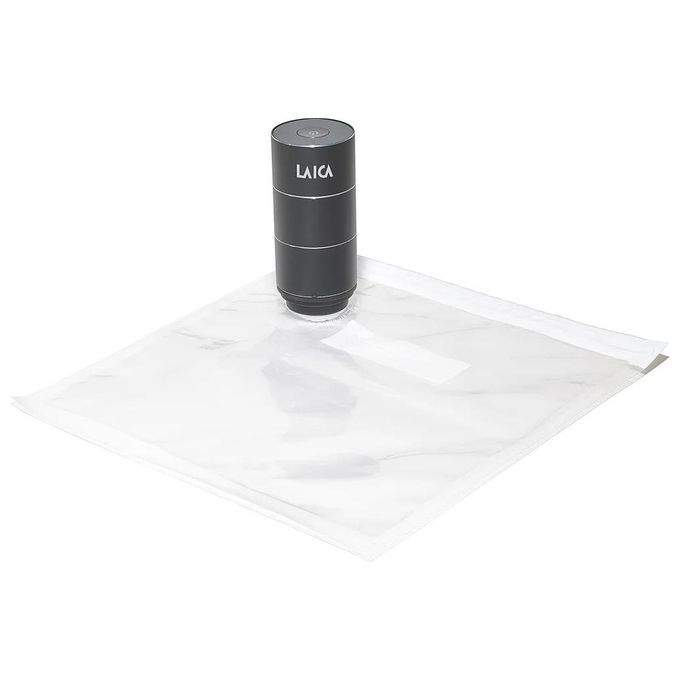 Laica VT3402 Mini Pompa Ricaricabile per Sottovuoto 10 Sacchetti Inclusi