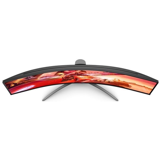 AOC Monitor 49'' LED VA Curvo Gaming Agon AG493UCX2 5120x1440 Quad HD Tempo di Risposta 4 ms Frequenza di Aggiornamento 165 (Hz)