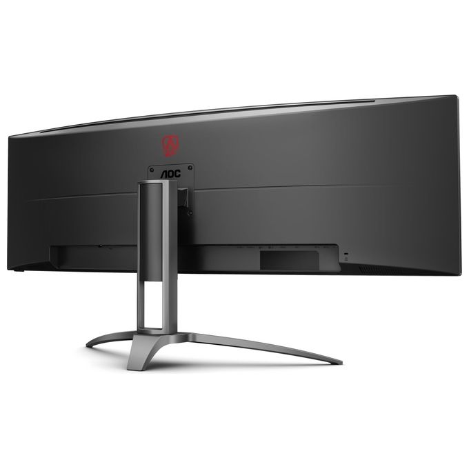 AOC Monitor 49'' LED VA Curvo Gaming Agon AG493UCX2 5120x1440 Quad HD Tempo di Risposta 4 ms Frequenza di Aggiornamento 165 (Hz)