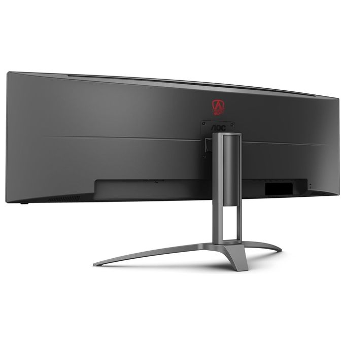 AOC Monitor 49'' LED VA Curvo Gaming Agon AG493UCX2 5120x1440 Quad HD Tempo di Risposta 4 ms Frequenza di Aggiornamento 165 (Hz)