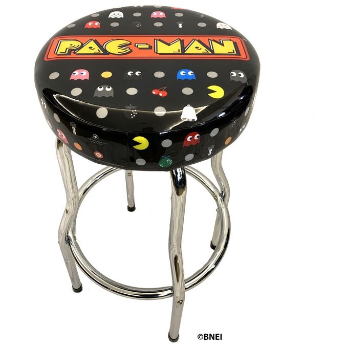 Arcade1up Sgabello Metallo Pac Man