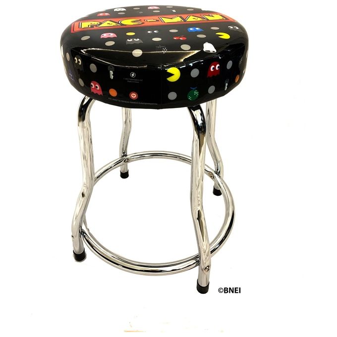 Arcade1up Sgabello Metallo Pac Man