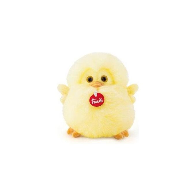 Trudi Fluffy Pulcino Giocattolo Morbido per Bambini Adatto a Tutte le Eta' Ideale per Giocare e Abbracciare