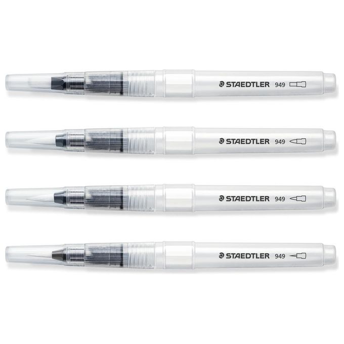 Staedtler Set 4 Pennelli con Punte Diverse