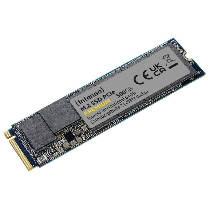 Intenso 3835450 Ssd Interno 500Gb M2 Nvme Pcie 1.3 Gen 3x4 2100-1700mb-s