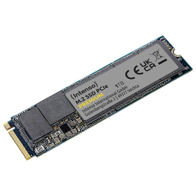 Intenso 3835460 Ssd Interno 1Tb M2 Nvme Pcie 1.3 Gen 3x4 2100-1700mb-s