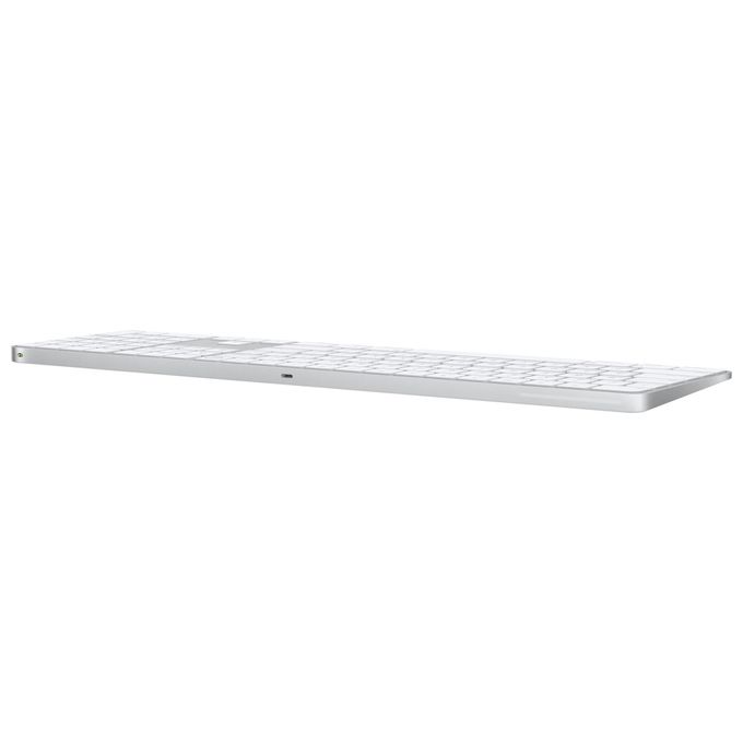 Apple Magic Keyboard con Touch ID e Tastierino Numerico per Mac con Chip Apple Italiano Argento