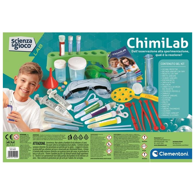 Clementoni Educativo Scienza e Gioco Chimilab Laboratorio di Chimica