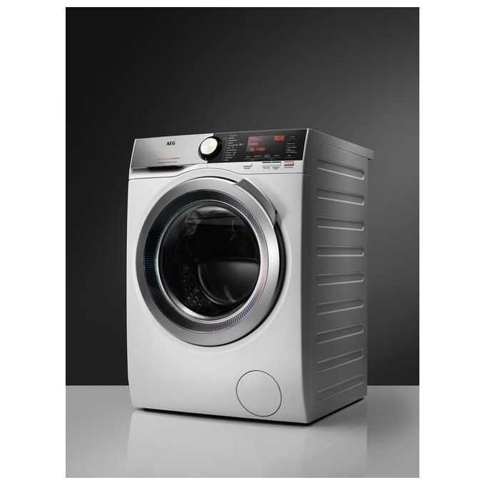 AEG L7FEC14SX Serie 7000 Lavatrice Carica Frontale ProSteam ProSense Opzione SoftPlus Classe energetica A Capacita' di carico 10 Kg Centrifuga 1400 giri Motore a Magneti Permanenti