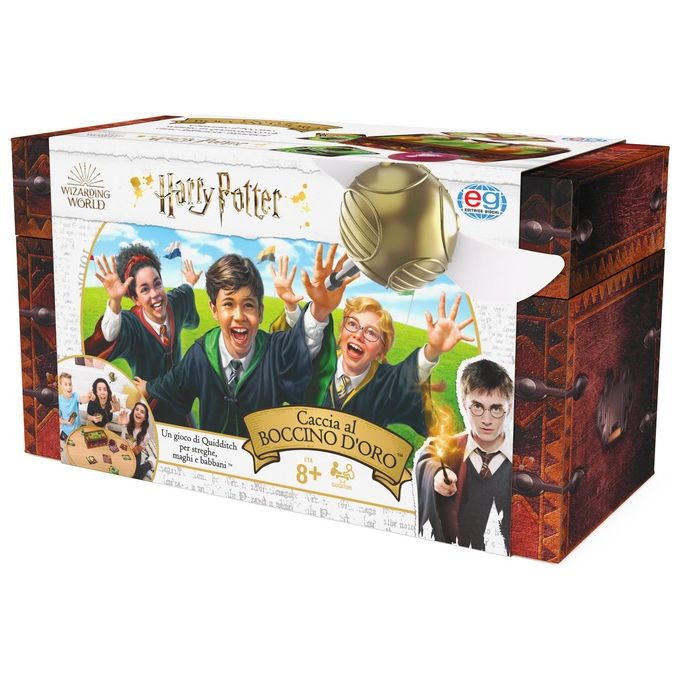 Spin Master 6063729 Wizarding World Harry Potter Caccia al Boccino d'Oro Gioco di Societa' da 3 a 4 Giocatori 8+ Anni