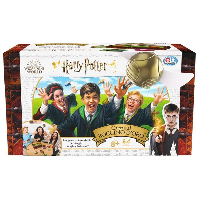Spin Master 6063729 Wizarding World Harry Potter Caccia al Boccino d'Oro Gioco di Societa' da 3 a 4 Giocatori 8+ Anni