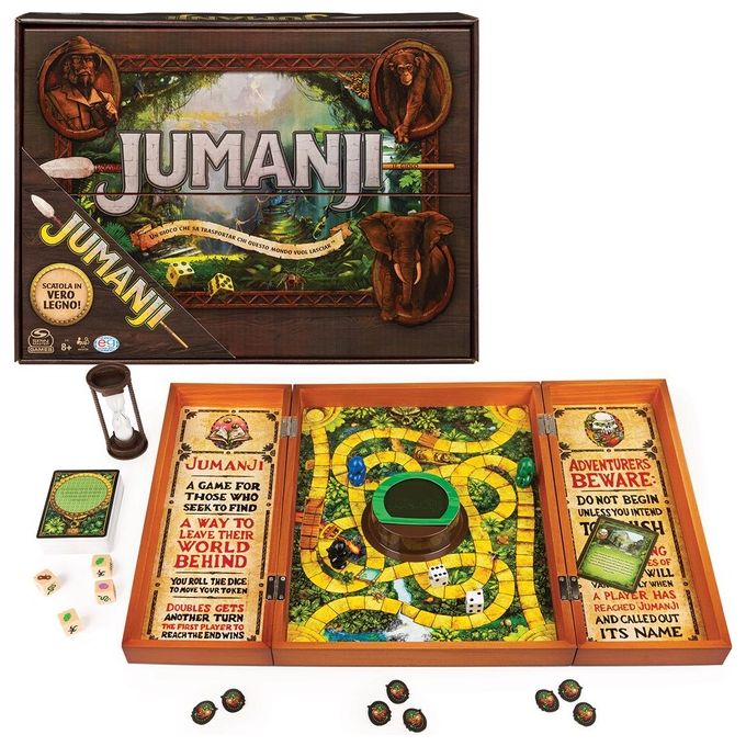Gioco di Societa' Jumanji Legno Total Refresh
