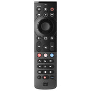 One For All URC7945 Smart Streamer Telecomando Universale per TV DTT DVD-Blu-ray TNT Controllo App Streaming Pulsanti Retroilluminati colore Nero