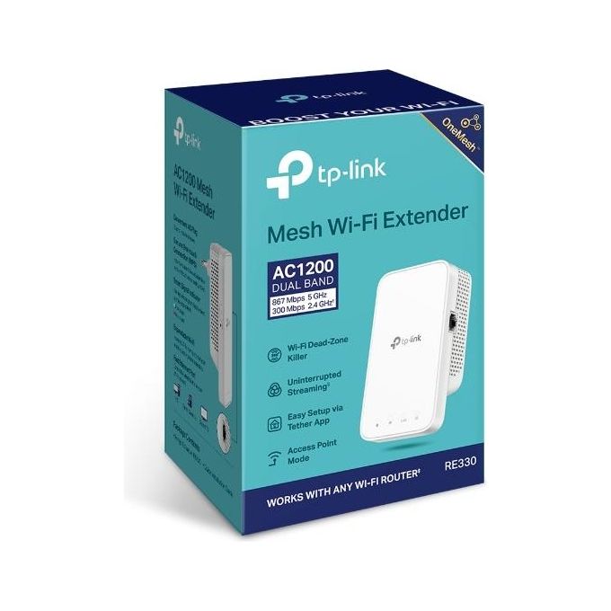 TP-Link RE335 Ripetitore di Rete 1167 Mbit-s Bianco