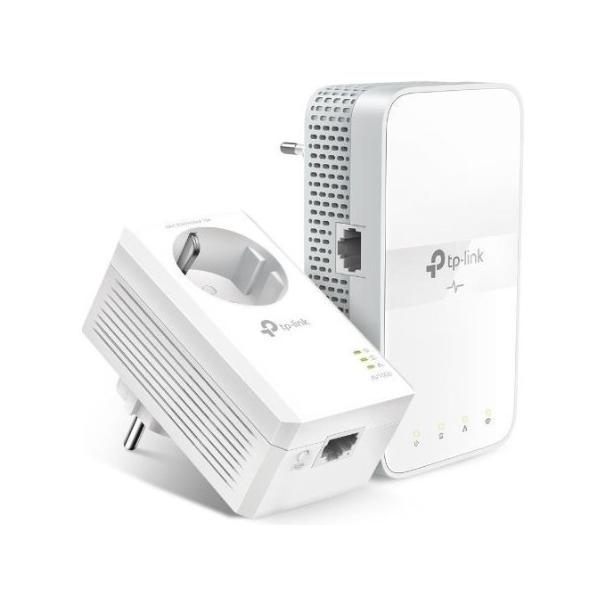 TP-Link TL-WPA7619 KIT 1000 Mbit-s Collegamento Ethernet LAN Wi-Fi Bianco 2 Pezzi