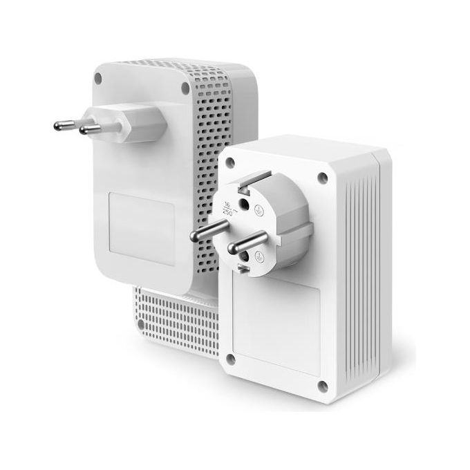 TP-Link TL-WPA7619 KIT 1000 Mbit-s Collegamento Ethernet LAN Wi-Fi Bianco 2 Pezzi