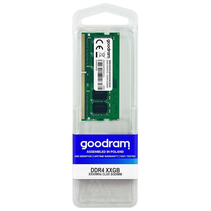 Goodram GR3200S464L22-32G Memoria Ram 32Gb DDR4 3200 MHz