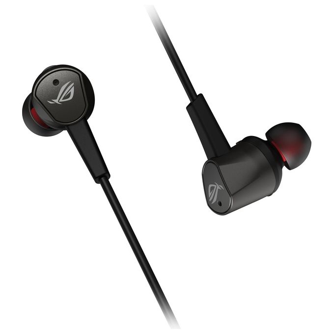 ASUS ROG Cetra II Cuffie da Gioco In-Ear con Microfono a Soppressione Attiva del Rumore Illuminazione Aura Sync RGB e Connettore USB-C