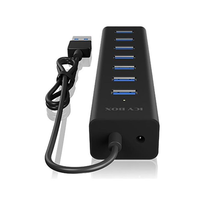 RaidSonic ICY BOX IB-HUB1700-U3 7 Port USB 3.0 Hub