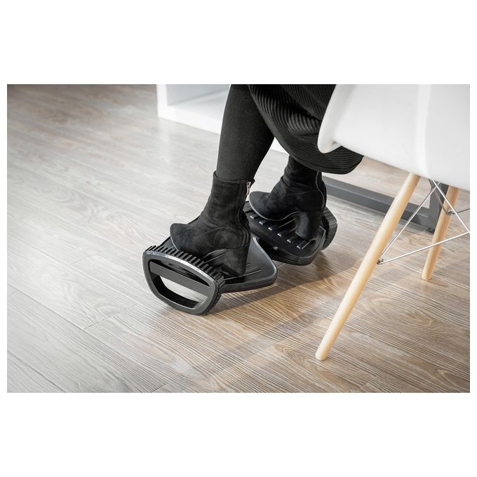 Digitus Poggiapiedi Ergonomico Attivo con Funzione Basculante