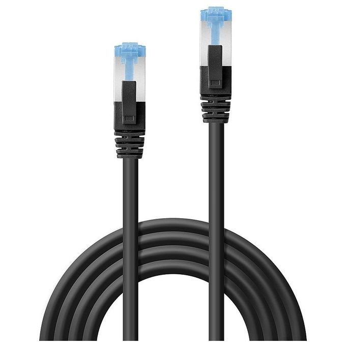 Lindy Cavo di Rete Nero 2mt Cat6 S-ftp (S-stp)