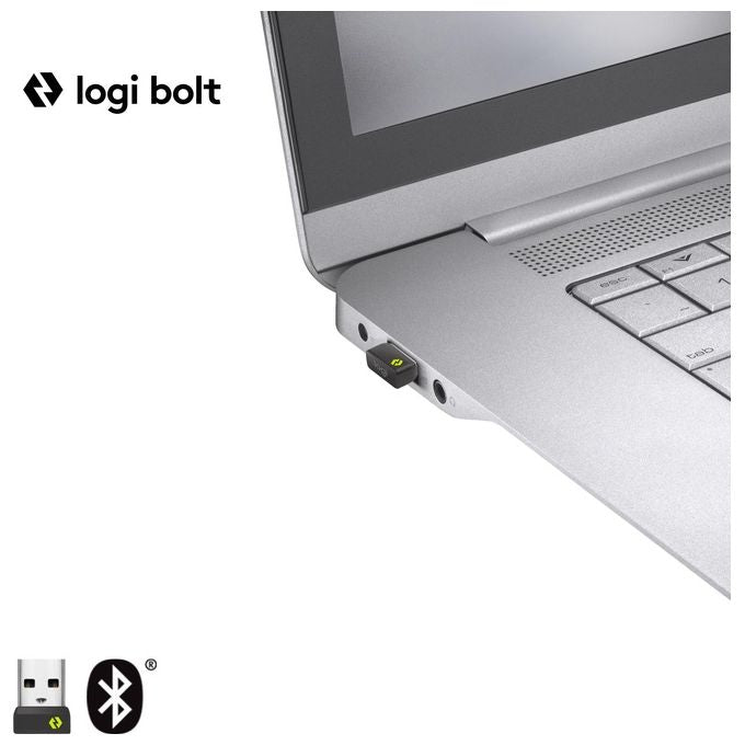 Logitech MX Anywhere 3 for Business Mouse Mano Destra Wireless a RF + Bluetooth Laser 4000 DPI