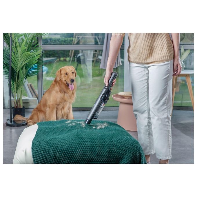 Black+Decker DVC320B21-QW Aspirabriciole senza Fili Portatile 12V Colore Titanium