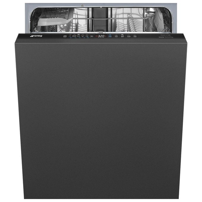 Smeg ST273CL Lavastoviglie da incasso a Scomparsa Totale 13 Coperti Classe energetica C 11 programmi Motore Inverter 2.0 FlexiZone DryAssist+ 60 cm Nero