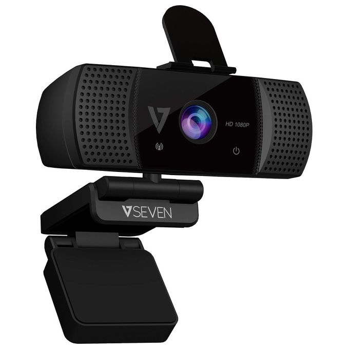 V7 WCF1080P Webcam 2MP 1920x1080 Pixel Usb Nero