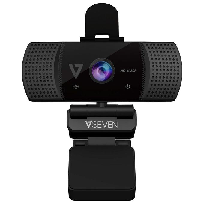 V7 WCF1080P Webcam 2MP 1920x1080 Pixel Usb Nero