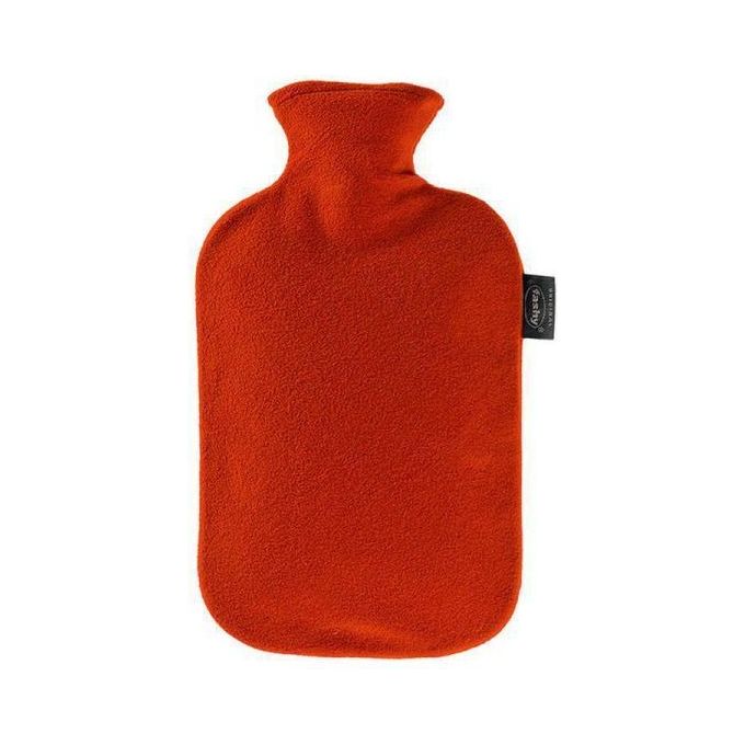 Fashy 110958 Borsa Acqua Calda Ricoperta Rosso Cranberry