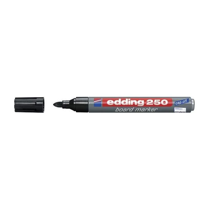 Edding 250 Pennarello per Lavagna Ricaricabile 5-3mm Nero