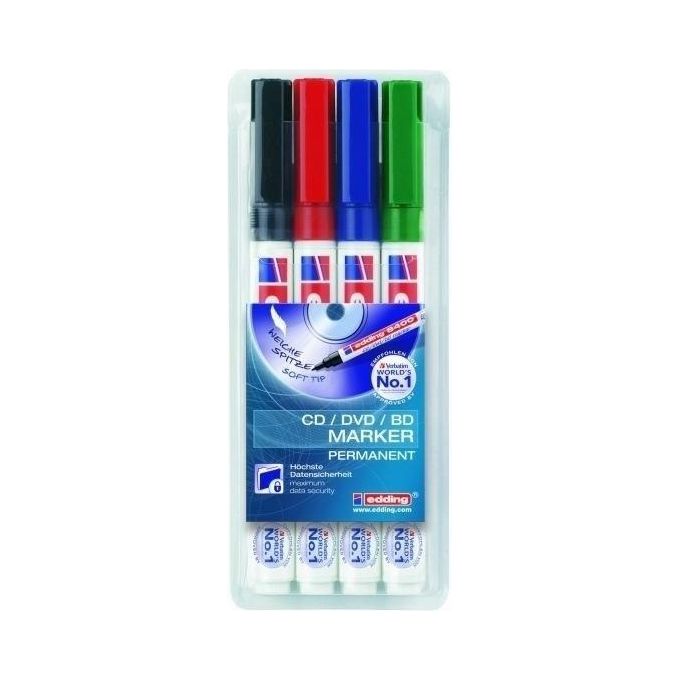Edding Cf4 cd marker 8400 Indel col assortiti