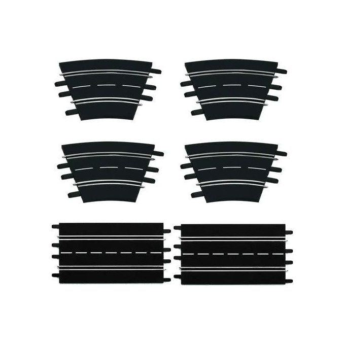 Carrera Slot - Accessorio Digital 1:24   1:32   Evolution - Extension Set - 2 Straights. 4 Curves 1 30o