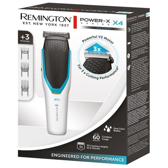 Remington HC4000 Tagliacapelli con Lama in Acciaio Alimentazione a Rete