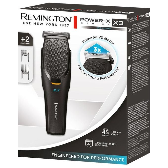 Remington Taglia Capelli Power X Series X3 Black