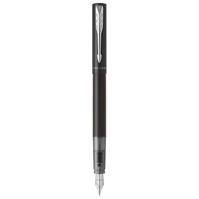 Parker Vector XL Metallic Black C.C. Penna Stilografica Pennino Medio