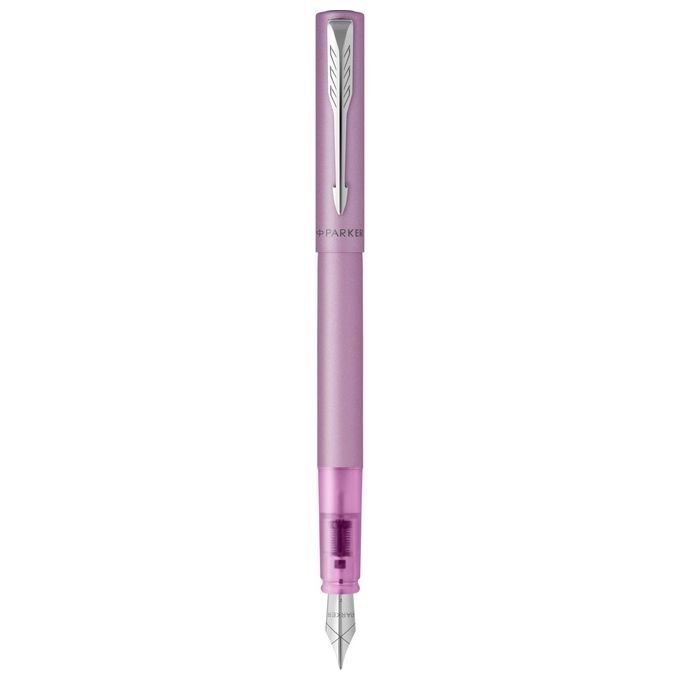Parker Penna Stilografica Vector XL Pennino Medio Metallic Lilac