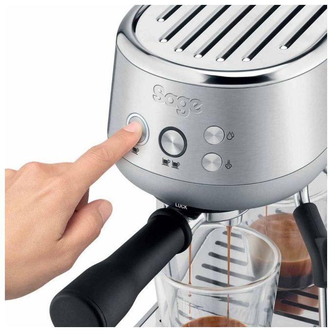 Sage The Bambino Macchina per Espresso Brushed Stainless Steel