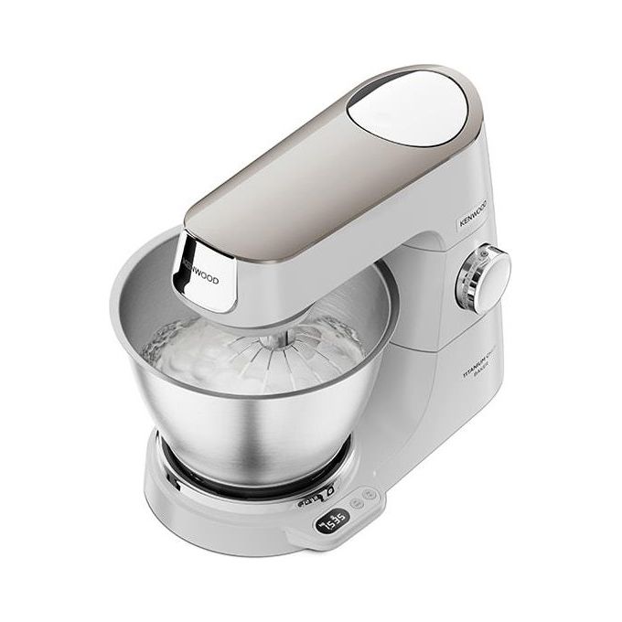 Kenwood KVC65.001WH Titanium Chef Baker Impastatrice Planetaria 5 Litri 1200 W Bianco