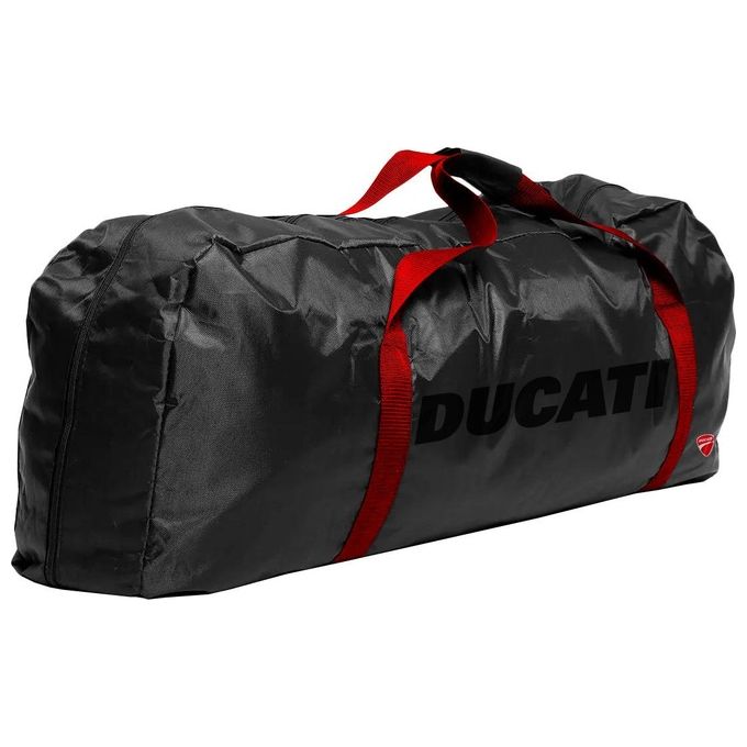 Ducati Sacca Porta Monopattino Nera con Dettagli Rossi