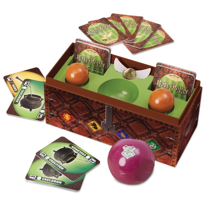 Spin Master 6063729 Wizarding World Harry Potter Caccia al Boccino d'Oro Gioco di Societa' da 3 a 4 Giocatori 8+ Anni