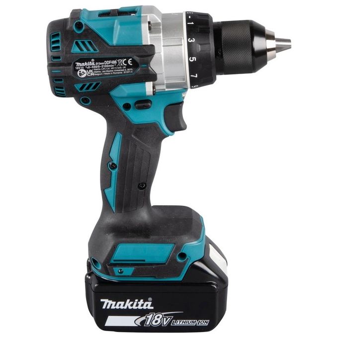 Makita DDF486RTJ Trapano Avvitatore a Batteria