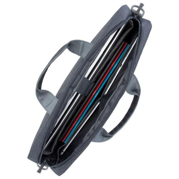 Rivacase Borsa Antifurto per Notebook da 15.6” Grigio Scuro