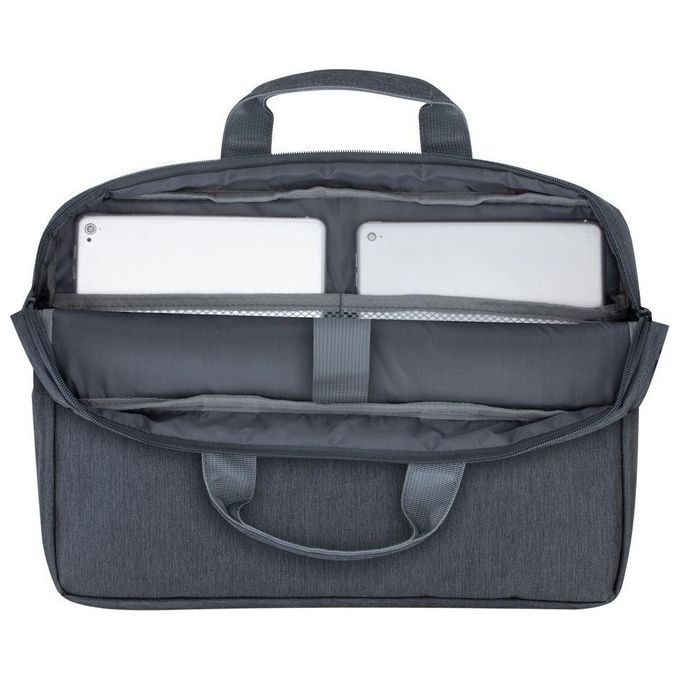 Rivacase Borsa Antifurto per Notebook da 15.6” Grigio Scuro