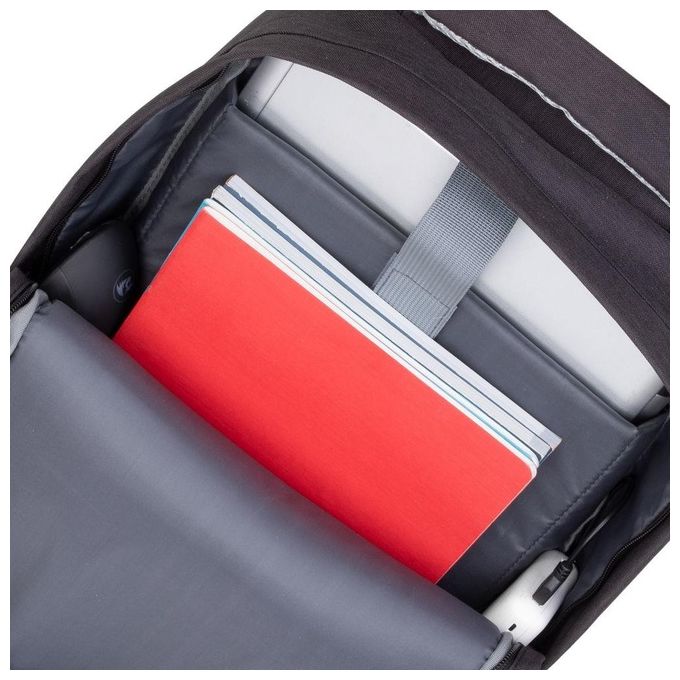 Rivacase Zaino Antifurto per Notebook 15.6'' Nero