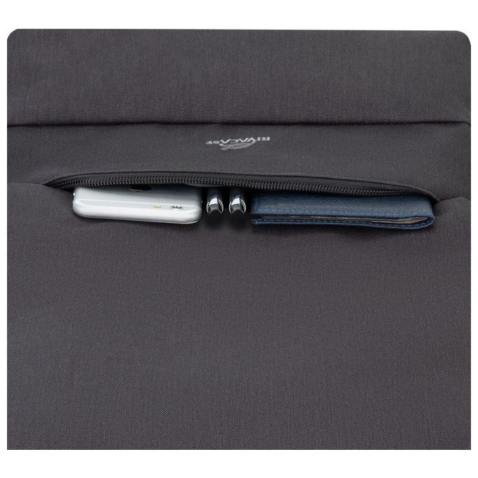 Rivacase Zaino Antifurto per Notebook 15.6'' Nero
