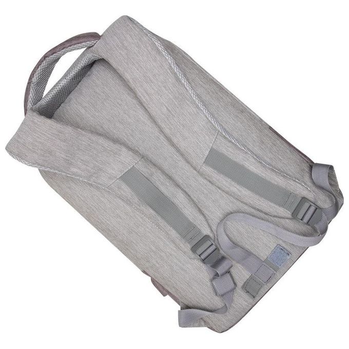 Rivacase Zaino Antifurto per Notebook 15.6'' Grigio Chiaro