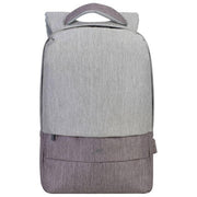 Rivacase Zaino Antifurto per Notebook 15.6'' Grigio Chiaro